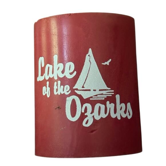 VTG Lake of the Ozarks Can Cooler Coozie Koozie Tourist Travel Souvenir Missouri - Picture 1 of 6